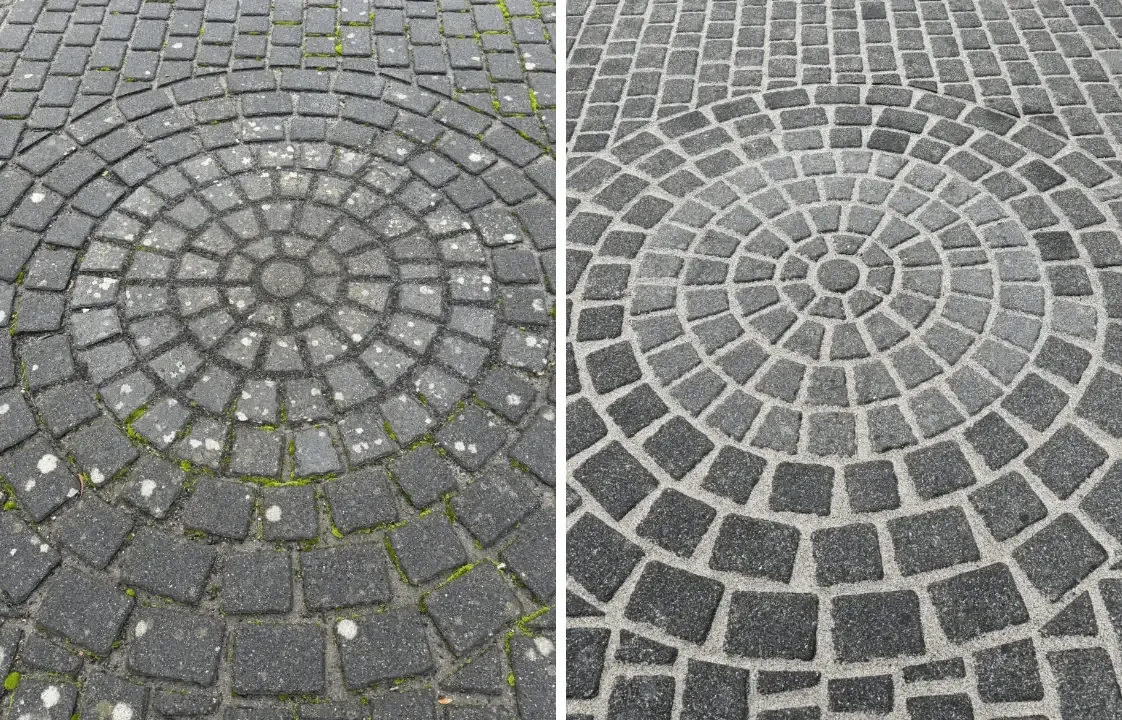 Reinigungsergebnis Beispiel 1